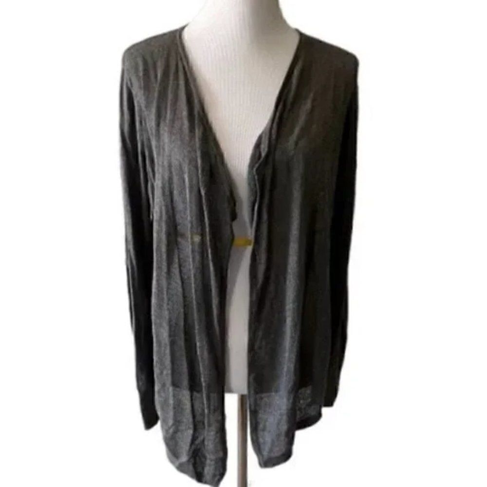 Ann Taylor Loft Grey Cardigan size M